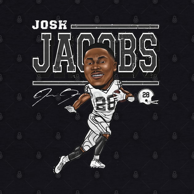 Josh Jacobs Las Vegas Cartoon by Buya_Hamkac